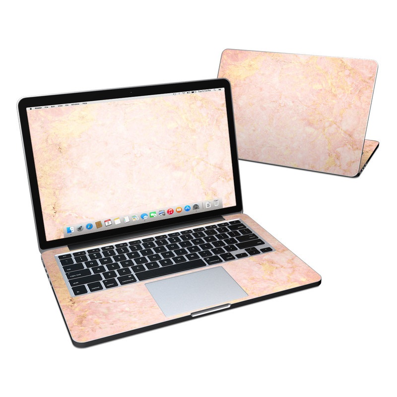 MacBook Pro Retina 13in Skin - Rose Gold Marble (Image 1)