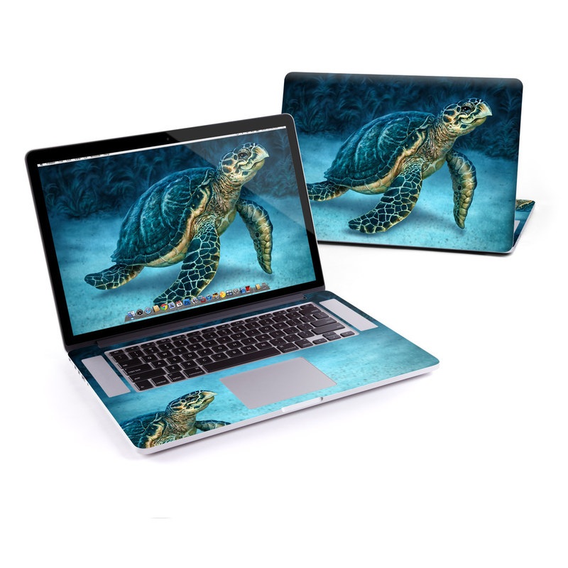 MacBook Pro Retina 13in Skin - Sea Turtle (Image 1)