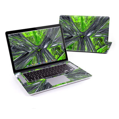 MacBook Pro Retina 15in Skin - Emerald Abstract