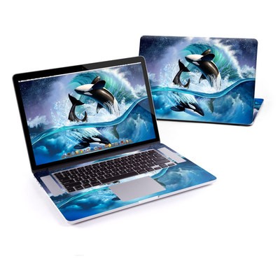MacBook Pro Retina 15in Skin - Orca Wave