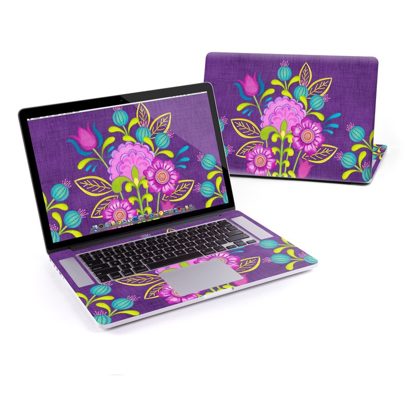 MacBook Pro Retina 15in Skin - Floral Bouquet (Image 1)