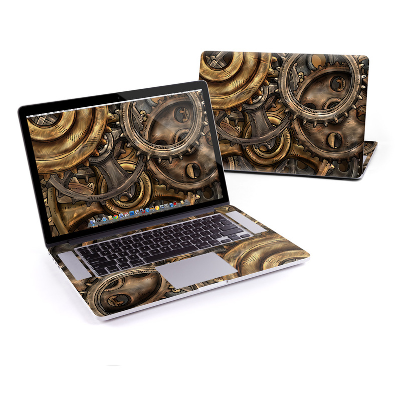 MacBook Pro Retina 15in Skin - Gears (Image 1)