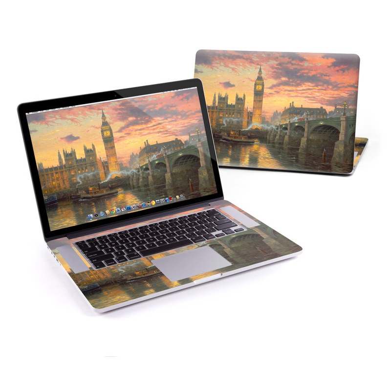 MacBook Pro Retina 15in Skin - London - Thomas Kinkade (Image 1)