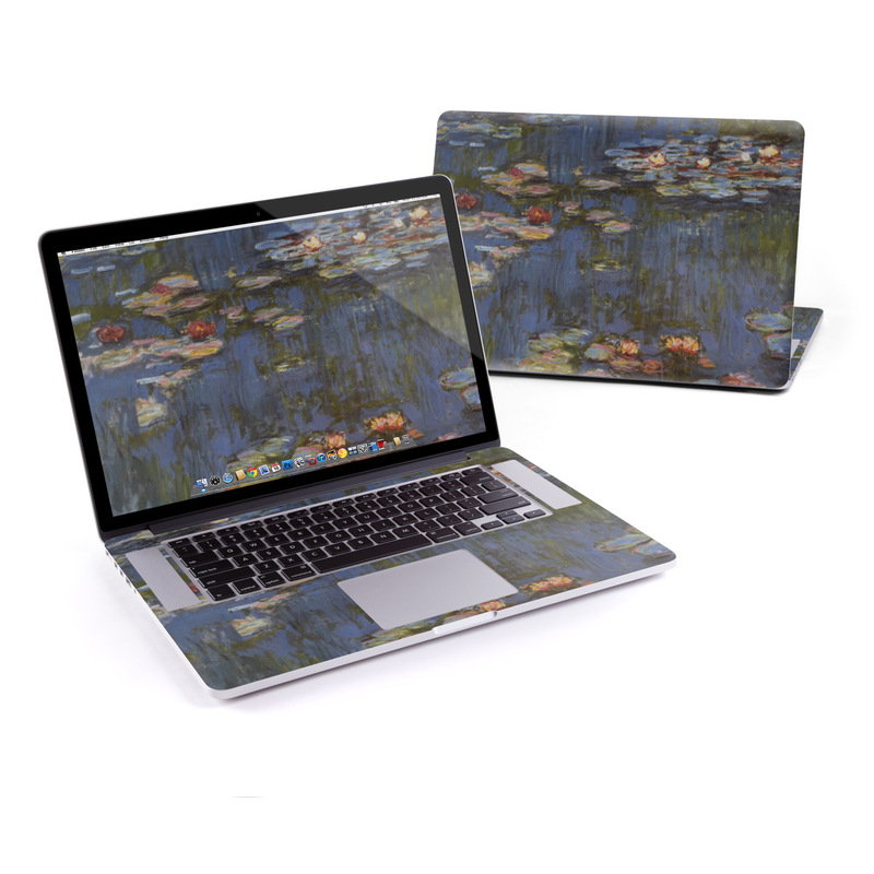 MacBook Pro Retina 15in Skin - Monet - Water lilies (Image 1)