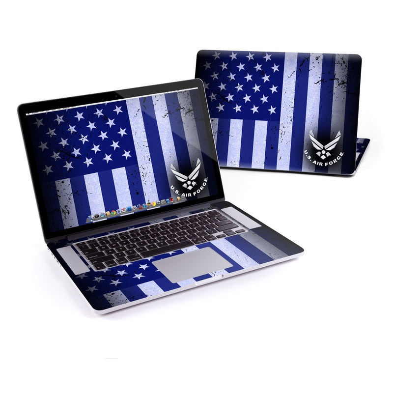 MacBook Pro Retina 15in Skin - USAF Flag (Image 1)