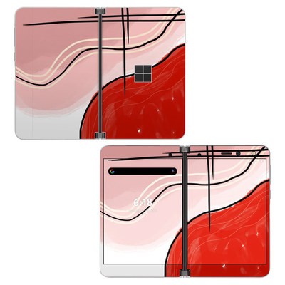Microsoft Surface Duo Skin - Abstract Red