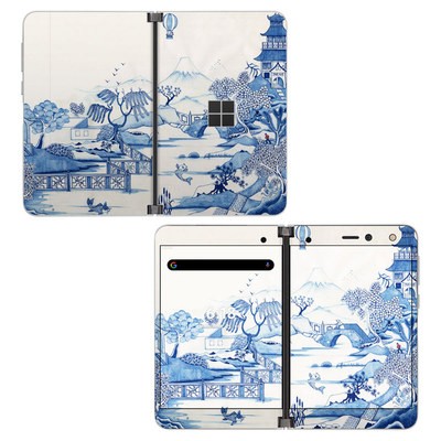 Microsoft Surface Duo Skin - Blue Willow