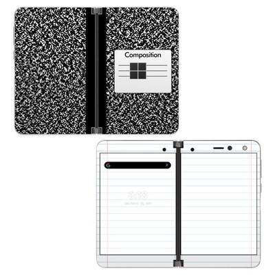 Microsoft Surface Duo Skin - Composition Notebook