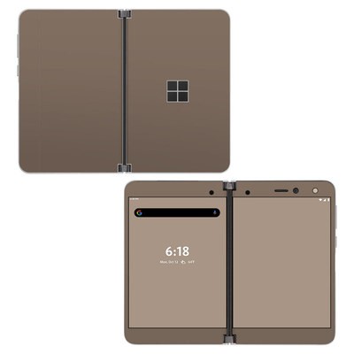 Microsoft Surface Duo Skin - Solid State Flat Dark Earth
