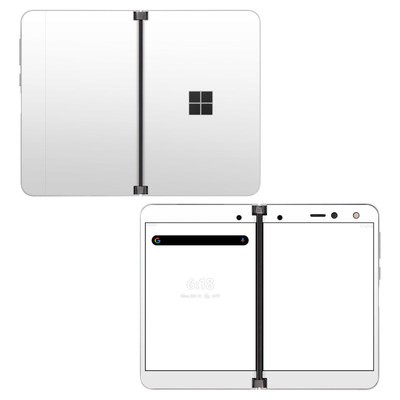Microsoft Surface Duo Skin - Solid State White