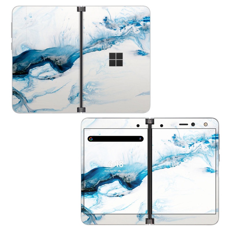 Microsoft Surface Duo Skin - Polar Marble (Image 1)