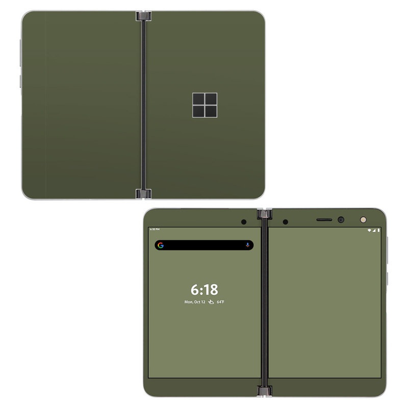 Microsoft Surface Duo Skin - Solid State Olive Drab (Image 1)