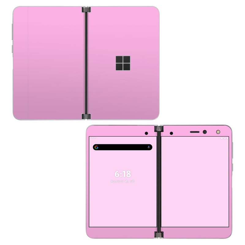 Microsoft Surface Duo Skin - Solid State Pink by Solid Colors | DecalGirl