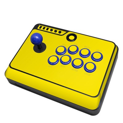 Mayflash F300 Arcade Fight Stick Skin - Solid State Yellow