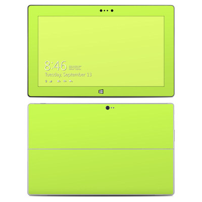 Microsoft Surface 2 Skin - Solid State Lime