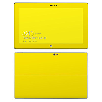 Microsoft Surface 2 Skin - Solid State Yellow