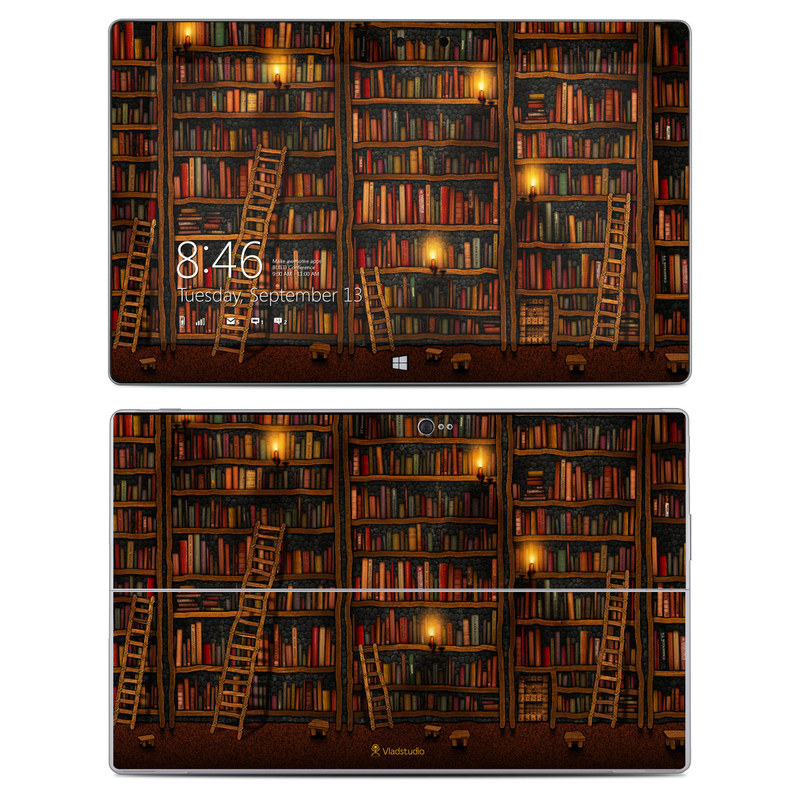 Microsoft Surface 2 Skin - Library (Image 1)