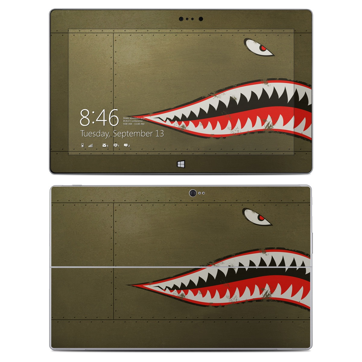 Microsoft Surface 2 Skin - USAF Shark (Image 1)