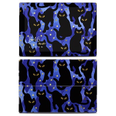 Microsoft Surface 3 Skin - Cat Silhouettes