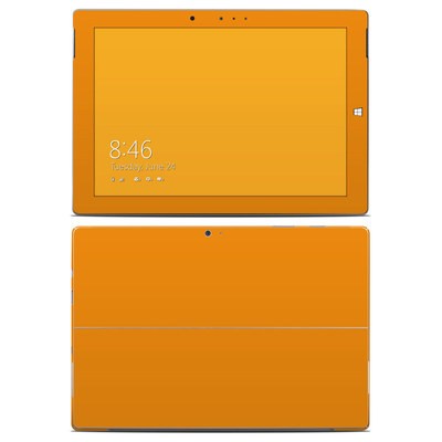 Microsoft Surface 3 Skin - Solid State Orange