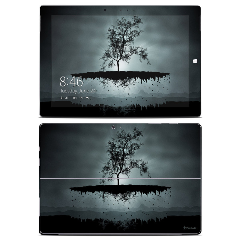 Microsoft Surface 3 Skin - Flying Tree Black (Image 1)