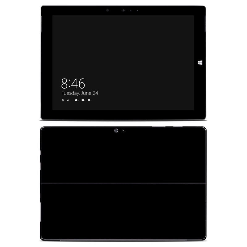 Microsoft Surface 3 Skin - Solid State Black (Image 1)