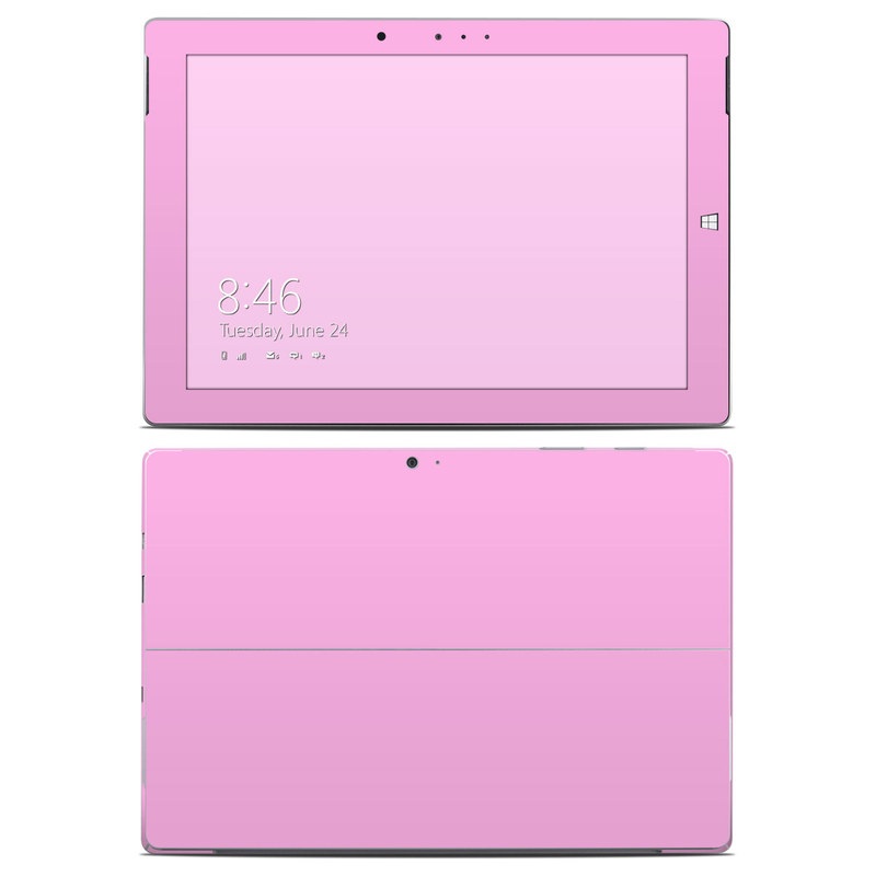 Microsoft Surface 3 Skin - Solid State Pink (Image 1)