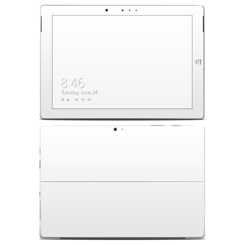 Microsoft Surface 3 Skin - Solid State White (Image 1)
