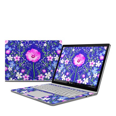 Microsoft Surface Book Skin - Floral Harmony