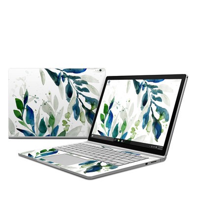 Microsoft Surface Book Skin - Floating Leaves