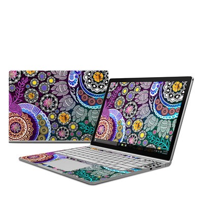 Microsoft Surface Book Skin - Mehndi Garden