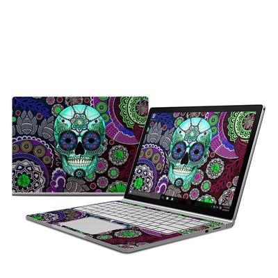 Microsoft Surface Book Skin - Sugar Skull Sombrero