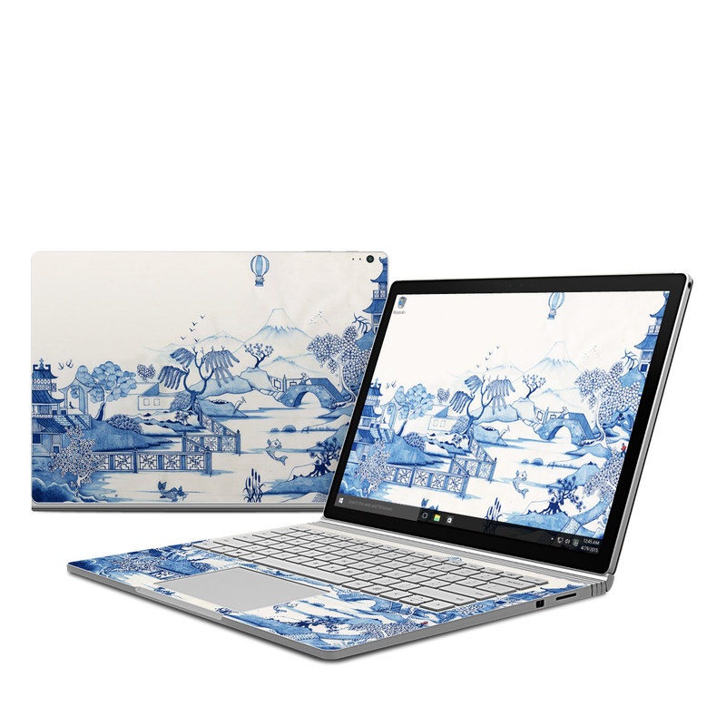 Microsoft Surface Book Skin - Blue Willow (Image 1)