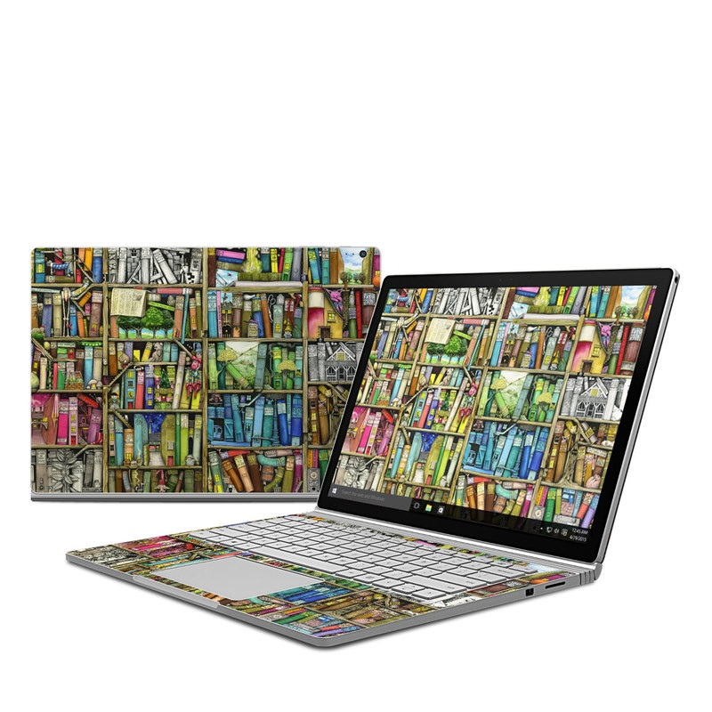 Microsoft Surface Book Skin - Bookshelf (Image 1)