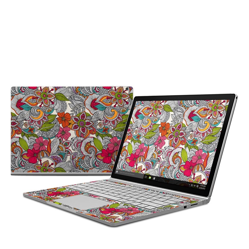 Microsoft Surface Book Skin - Doodles Color (Image 1)