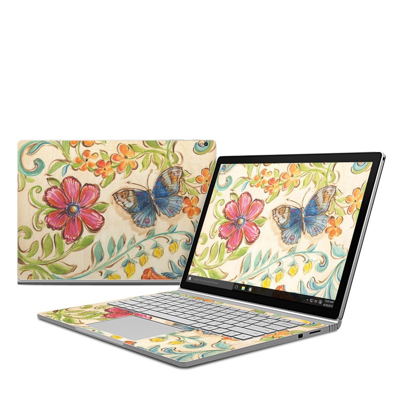 Microsoft Surface Book Skin - Garden Scroll (Image 1)