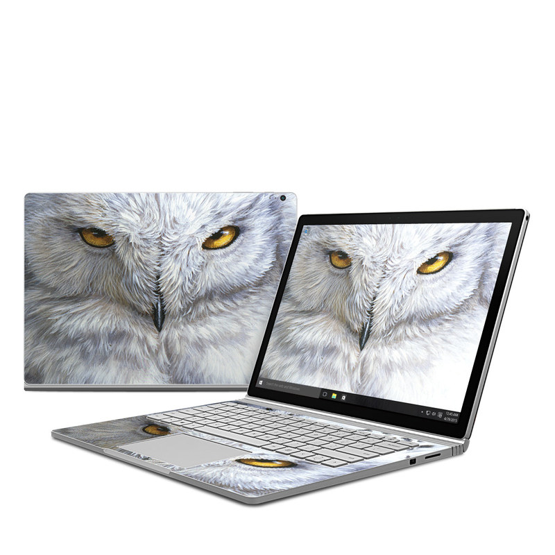 Microsoft Surface Book Skin - Snowy Owl (Image 1)