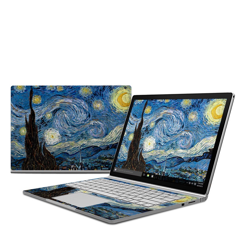 Microsoft Surface Book Skin - Starry Night (Image 1)