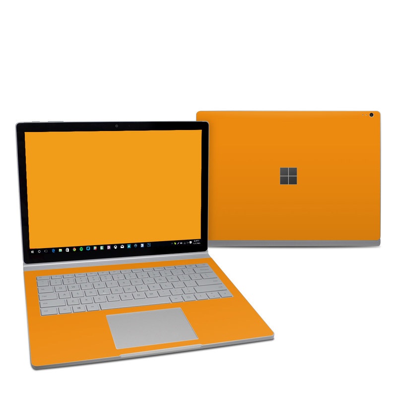 Microsoft Surface Book 2 13.5in (i5) Skin - Solid State Orange (Image 1)
