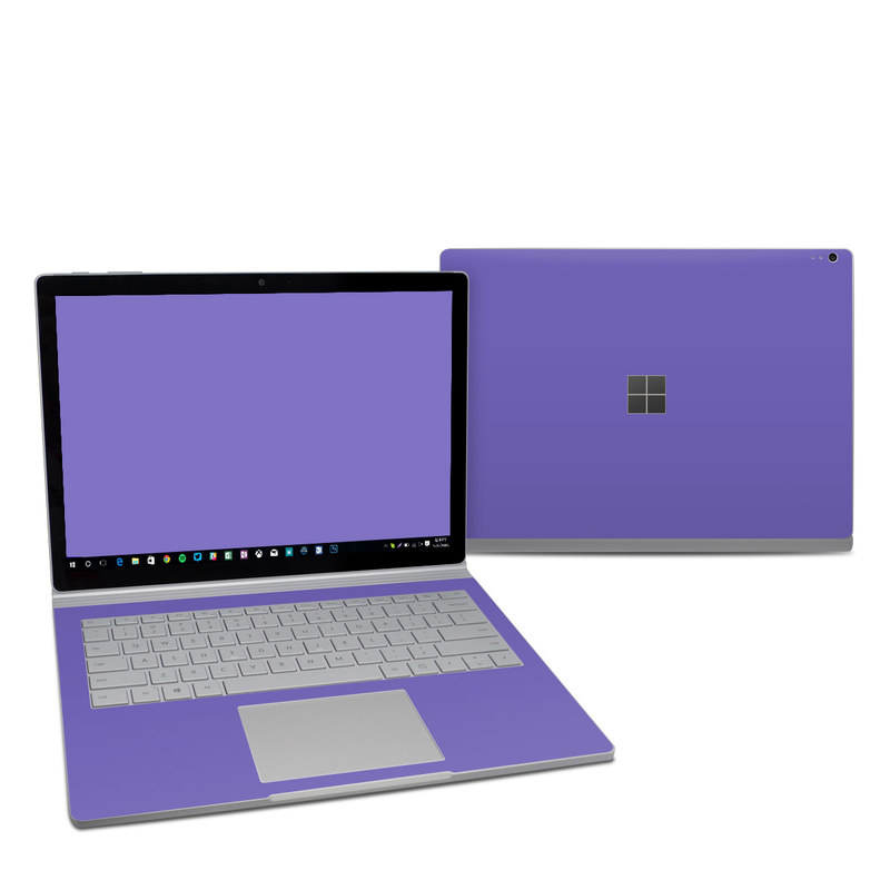 Microsoft Surface Book 2 13.5in (i5) Skin - Solid State Purple (Image 1)