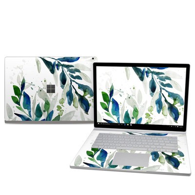 Microsoft Surface Book 2 15in (i7) Skin - Floating Leaves