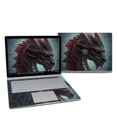 Microsoft Surface Book 2 13.5in (i7) Skin - Black Dragon