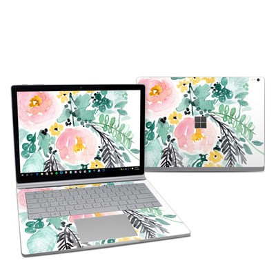 Microsoft Surface Book 2 13.5in (i7) Skin - Blushed Flowers