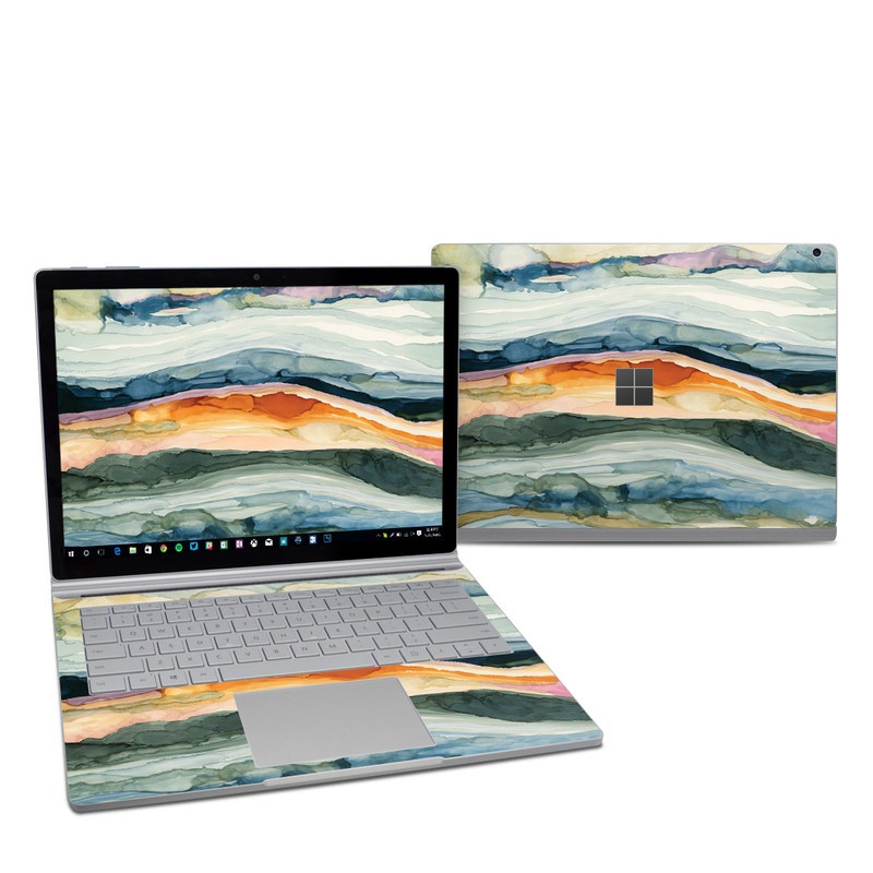 Microsoft Surface Book 2 13.5in (i7) Skin - Layered Earth (Image 1)