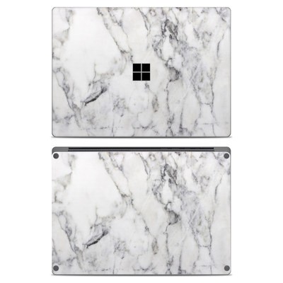 Microsoft Surface Laptop Skin - White Marble