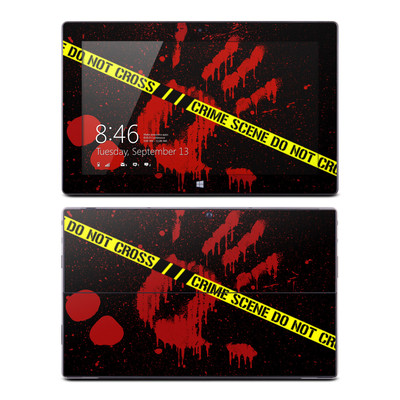 Microsoft Surface RT Skin - Crime Scene