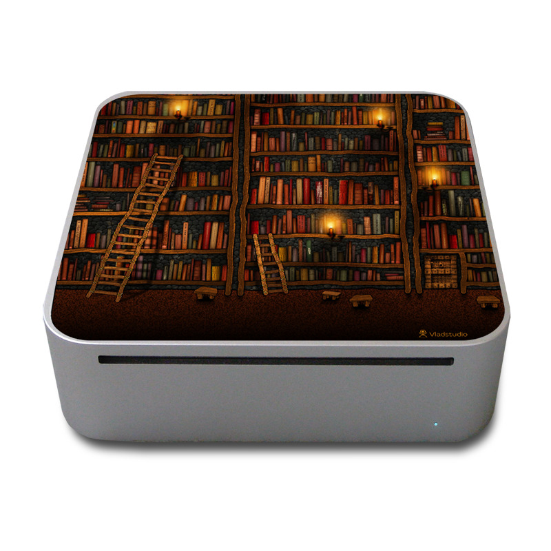 Mac Mini Skin - Library (Image 1)
