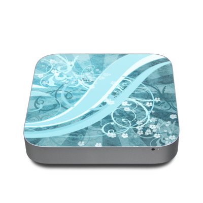 Mac Mini 2011 Skin - Flores Agua