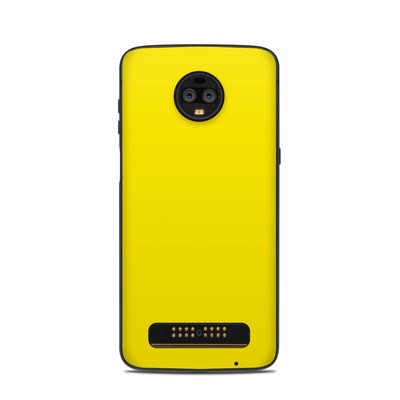 Motorola Moto Z3 Skin - Solid State Yellow