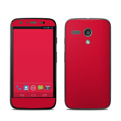 Motorola Moto G Skin - Solid State Red